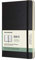 Moleskine - 18-Monats Wochenplaner/Terminplaner, Terminkalender 2020/2021, Wochennotizbuch mit festem Einband und elastischem Verschluss, Format Large/A5 13 x 21 cm, Farbe Schwarz, 208 Seiten