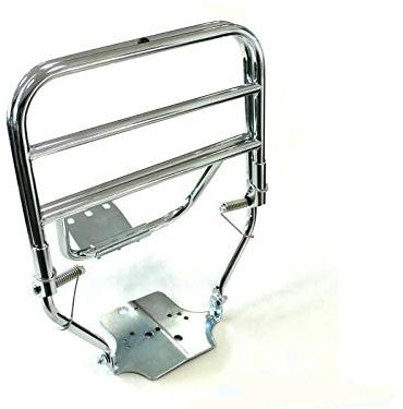 Gui C32/C4 Nero Portapacchi Posteriore Acciaio al Carbonio Vespa PK 50- PK 125