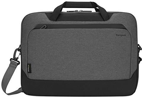 Targus TBT92602GL 15,6” Cypress Aktentasche mit EcoSmart - Grau Zwei Fächern Design Gepolsterter Schultergurt