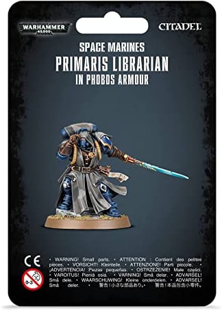 Warhammer +40k+-+Space + Marine+Primaris+Librarian+in+Phobos+Armour