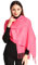 Arctic Penguin Pashmina Schal Kaschmir Stolen Damen Schultertuch für Frauen Hochzeit Kaschmirschal Herren Umschlagtuch Winter/ (Wassermelonenrot)