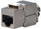 BIGtec 12 Stück Keystone RJ45 Modul CAT6a Jack Adapter geschirmt werkzeuglos Snap In Montage CAT.6a 500Mhz 10GBit/s Ethernet Verlegekabel Patchkabel Kabel geeignet für Cat.7 Kabel