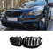 Kühlergrille Passend für bmw E60 E61 M5 5ER 2003-2009 Doppelsteg Nieren Gitter Schwarz Glanz Kühler Front Doppel Rippen Grill