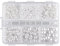 SAVITA 3000 Stück 2/3/4/5/6/8mm Halbperlen Flatback Pearls Cabochon Perlen zum Basteln Weiß Lose Kleine Perlen Deko für DIY Halsketten Armbänder Schmuckherstellung Hochzeitskleid Nagelkunst