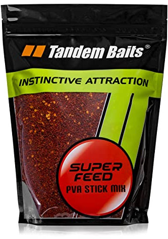 Tandem Baits Karpfen Futter Angelfutter SuperFeed PVA Stick Mix 1 kg Cremige Erdbeere