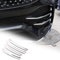 KUNGKIC ABS Chrom Auto Frontstoßstange Kühlergrill Nebelscheinwerfer Abdeckung accessories Car Bumper Grille Fog Light für Mercedes Benz GLC X253 2021 2020 zubehör