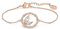 Swarovski Bracciale DELLIUM:Bracelet White/Ros M 5645376 Marca, Única, Metallo, Nessuna pietra preziosa