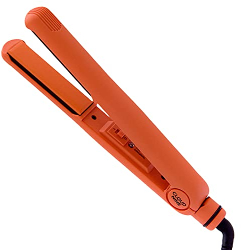 CLOUD NINE Retro Glätteisen - Haarglätter mit Keramikbeschichtung für tägliches Glätten, Locken und Stylen - Aufheizzeit nur 35 Sekunden (Motel Sunset)