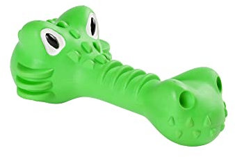 Eyenimal Squeaky Toy for Dogs Crocodile