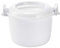 SAHROO Olla Arrocera para Microondas Recipiente Pequeño Multifunción para Almuerzo Olla para Microondas Utensilios de Cocina para Horno Microondas 17,5X21X14 Cm