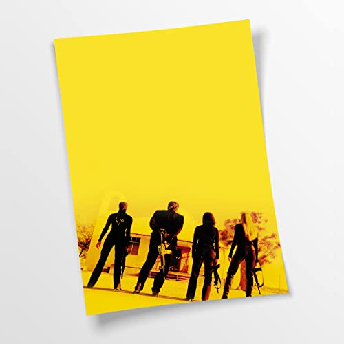 Poster (Baumwolle) Kill Bill | Film - Movie, Action - Quentin Tarantino, Ganster - Poster, Klein bis XXL, Inneneinrichtung - Dekoration, Wohnung