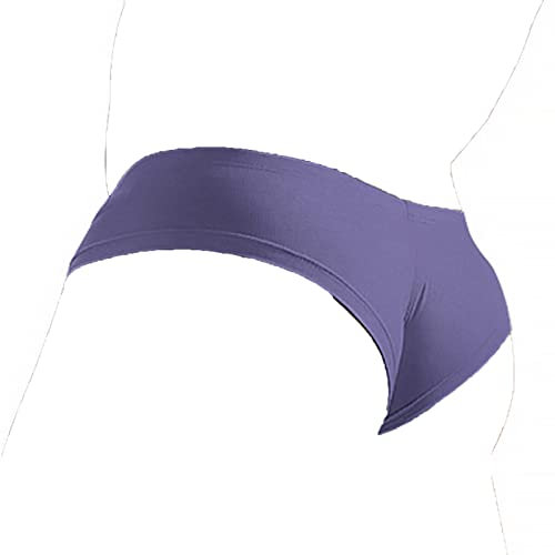 Faringoto Culotte sexy en modal pour homme à séchage rapide, Violet 01., S