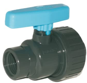 LionFlex PVC Kugelhahn Uniblock | Innengewinde x Innengewinde | Pool Schwimmbad Schwimmbecken Teich (1)