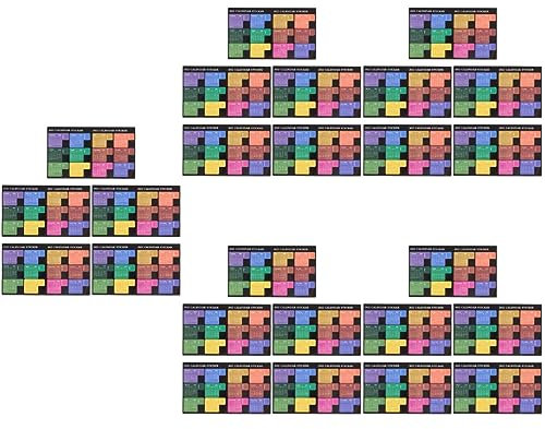 Ciieeo 25 Stk Planer Haftnotizen Label-flagge Monatliche Registerkarten Für Planer Planer-tabs 2022 Planer Monatliche Aufkleber Memo-tabs Büro Kalender Schmücken Kupferplattenaufkleber