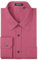 HISDERN Chemise Rose Homme Manches Longues Chemises Habillée Formelle Chemise Regular Fit Casual Chemises Shirt Rose Foncé L
