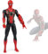 Huanmin Spider-Man Actionfigur 30cm Marvel Avengers Figuren Set, Iron Spider Figur Ornamente, Filmfans Sammlung, Geburtstag, Spiderman Spielzeug für Kinder ab 3 Jahren