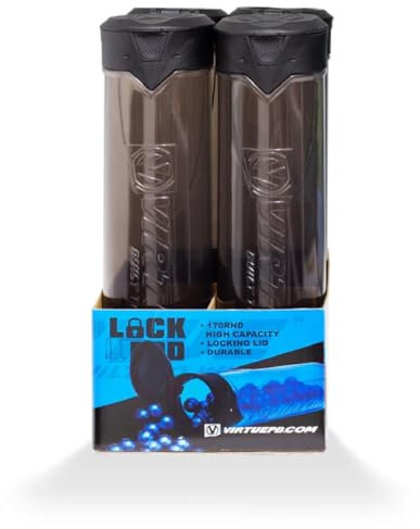 VIRTUE Lock Pod V2-170 Ball Smoke – 4 Stück, Blau