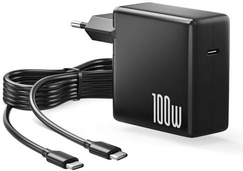 Basicvolt 100W USB C Laptop Ladegerät, für HP Spectre X360, Elitebook Elite Envy Probook Chromebook Pavilion AC Adapter