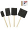 4 Pcs Foam Brush,4 Sizes Sponge Foam Paint Brushes with Wood Handle, for Arts and Crafts Painting Craft sponges Tools with Wooden Handle for Acrylics, Stains, Varnishes