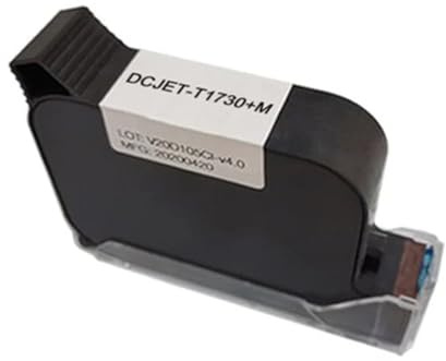 WYNAnGAI Compatible Solvent Ink Cartridge Compatible With DCJET T1730M Handheld Inkjet Printer Compatible With Barcode Label Production(1PC T1730 M)