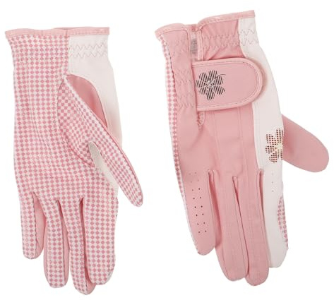 DINHEAROM Golfhandschuhe Damen Golfhandschuh Für Beide Hände Atmungsaktive Regen-Golfhandschuhe Mit Rutschfesten Handflächen Verbesserter Grip Und Kontrolle Beim Golfspielen