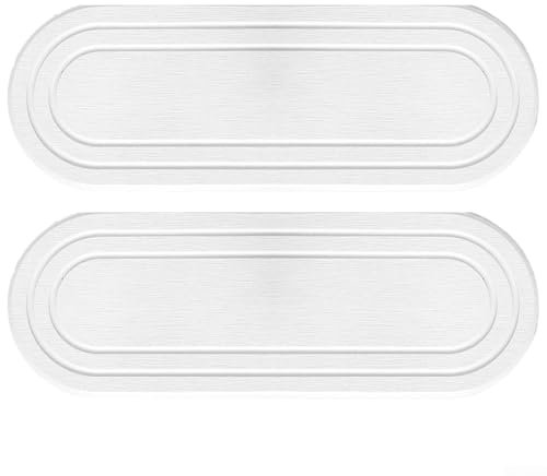 Lot de 2 plateaux en pierre absorbant l'eau, porte-savon à séchage rapide en pierre de diatomite pour la maison et la cuisine (28 x 11 cm, blanc)