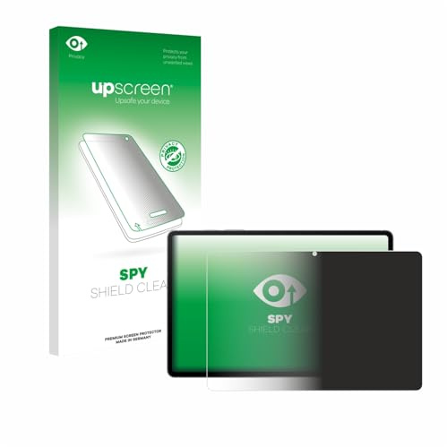 upscreen Blickschutzfolie für Samsung Galaxy Tab S10 FE 5G | Anti-Spy Displayschutz Made in Germany Privacy Screen Protector Sichtschutz Blaulichtfilter Klare Folie