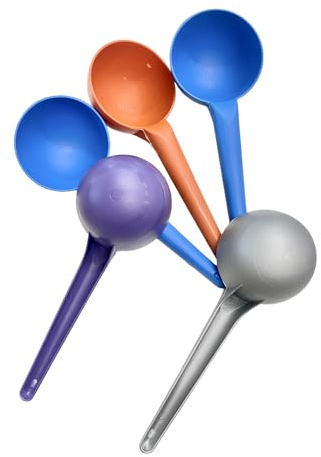 1PC African Jollof Rice Serving Spoon, Round Party Scoop, Random Assorted Colours 1pc