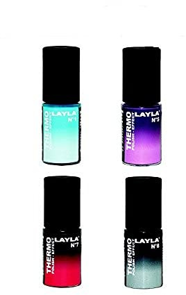 Thermo Nail Polish Best of 4 Colours