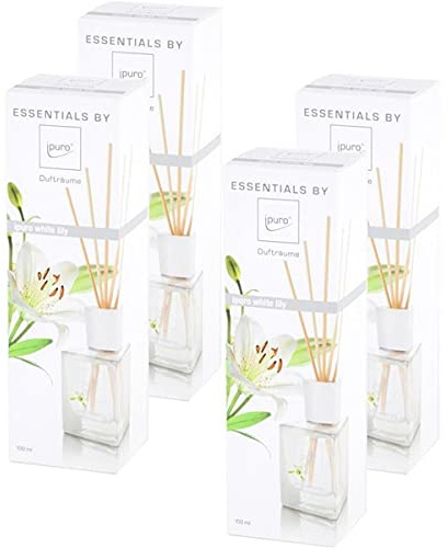 Essentials by Ipuro White Lily 100ml (4er Pack)