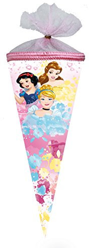 Nestler GmbH Schultüte Princess Disney 22 cm rund Glitzer