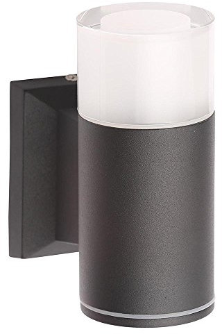 LITECRAFT Outdoor Wall Light Remote Controlled Integrated LED - Black (Up or Down)