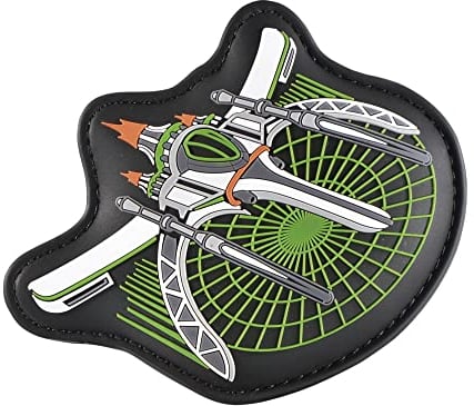Step by Step Magic Mags Flash „Space Ship Skylar“, Raumschiff, mit Leuchteffekt, als Ergänzung für den Schulranzen oder Vorschulrucksack