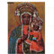 Leinwand Kunst Wände Gemälde 30x50cm (11.8x19.7in) kein Rahmen Vintage Poster Schwarze Madonna Unsere Liebe Frau von Tschenstochau Schwarze Jungfrau Maria Schwarzer Jesus Religiöses Kunstdekor