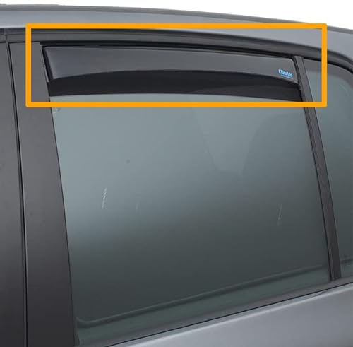 Hintere Windabweiser (1 Set) für die Fahrer und Beifahrerseite-CLS0044035D passend für Audi TYP 4F A6 Quattro, 5-Door, 2006-2010 A6 Avant, 5-Door, 2006-2010