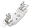 Heschen Keramik-Sicherungshalter NH1 250A 690V 32W für NH-Sicherung Link