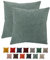 SONIT - Federe Cuscini Divano 40x40 - Copricuscini Per Divano Salotto e Camera - 2 Pezzi 40x40 cm - Copri Cuscino Made In Italy - Federe Cuscini Verde Menta