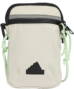 adidas Unisex Xplorer Small Bag, Aluminium/Silver Pebble/Semi Green Spark/Black, One Size