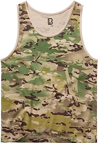 Brandit Tank Top, Farbe: Tactical_camo, Größe: 5XL