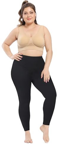 TRIFOLIUM Ultra-isolierende Thermo-Winter-Leggings mit Fleece gefüttert: Gemütlicher Komfort für kalte Tage, Prime Control Leggings Schwarz, 44-46