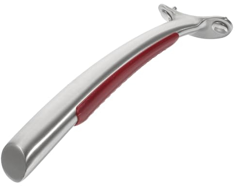 Cabilock Manico Wok Manico Universale per pentola Manici in bachelite Manico antiscottatura Padella maneggiare calderone Forniture Presa Accessori Acciaio Inossidabile