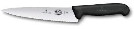 Coltello cucina ondulato - Fibrox 19 cm