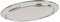 Argon Tableware 40 x 27cm Serving Platter - Stainless Steel Chrome Dinner Tray Oval Plate Large Appetizer Serving Dishes for Party, Events, Table Service, Snack Platters
