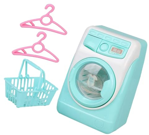 Gogogmee 1 Set Realistico Modello Di Lavatrice Casa Da Gioco Giocattolo Realistico Casa Applicazione Giocattolo Piccola Lavatrice Giocattolo Lavatrice Elettrica Giocattoli Bambini