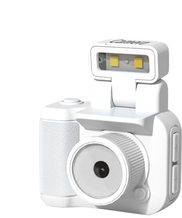 Andoer Mini Digital Camera, 1080P Compact Camera 1.44 Inch Digital Camera with 90° Rotating Flash, 6 Integrated Filters, Battery for Children, Teenagers, Students, Seniors, Beginners