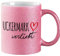 Huuraa Glitzer Kaffeebecher Uckermark verliebt Geschenk 330ml Pink Uckermark Mitbringsel