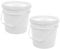 GRADENEVE 2pcs Wipes Container Lid Portable Storage Bucket for Wet Wipes Moisture Retention Holder for Shower Room and Bathroom for Care and Travel