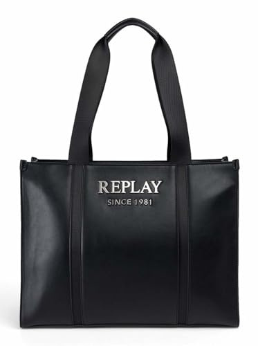 REPLAY Damen FW3765 Schultertasche, 0098 Black