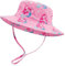 LACOFIA Kleinkind Baby Sonnenhut Kinder Mädchen Sommer Mütze UPF 50+ Hut für Strand Schwimmen Schwimmbad Breiter Krempe/Schnell Trocknend Rosa Meerjungfrau 3-7 Jahre
