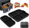 Waffeleinsatz Airfryer Für Heißluftfritteuse, Kompatibel mit Dual Basket Airfryer 3000-serie 6L/3L NA350, Silikonform Heißluftfritteuse Zubehör, Airfryer Zubehör, Airfryer Accessories
